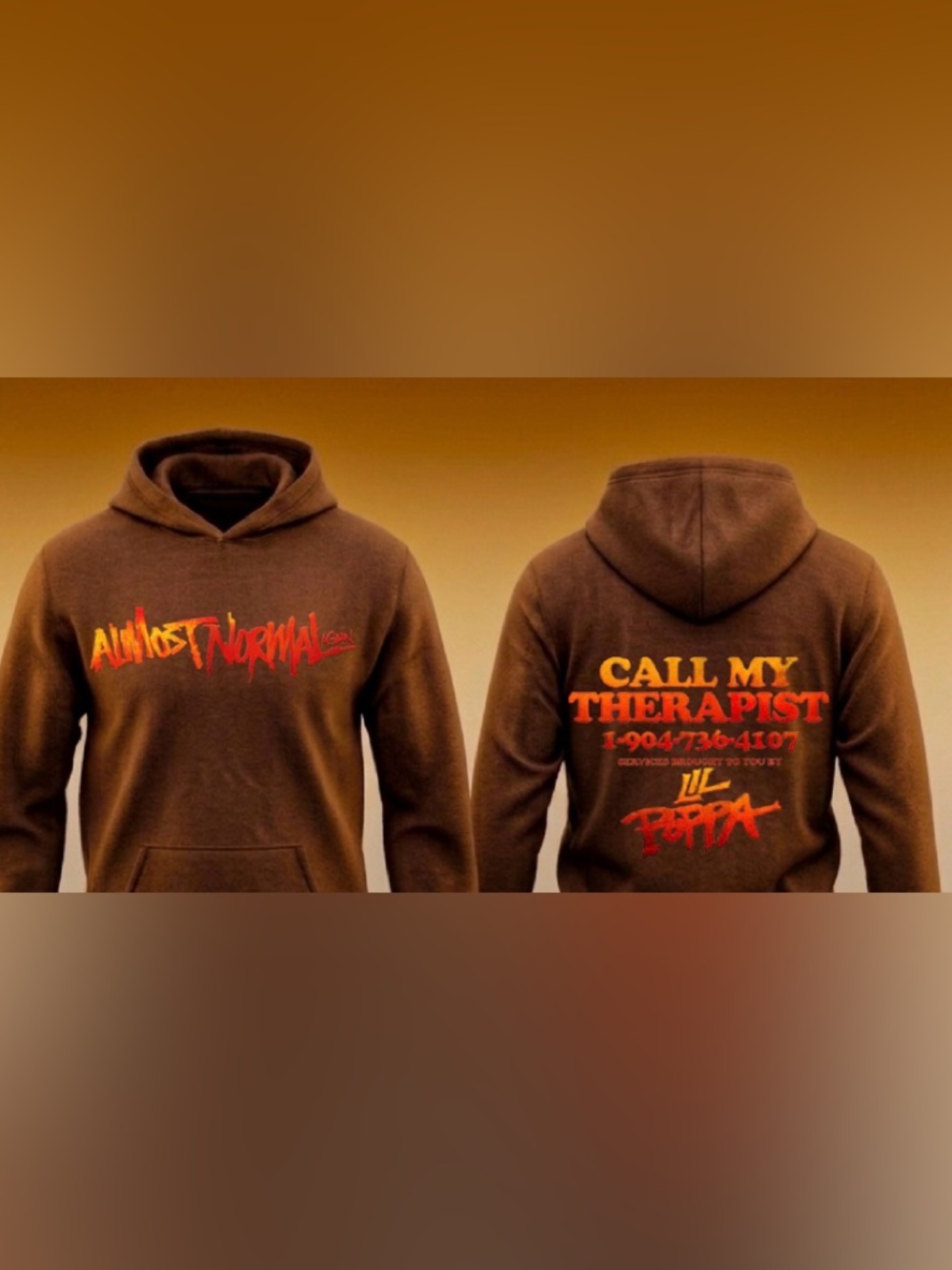 Lil Poppa Again Hoodie New S-5Xl